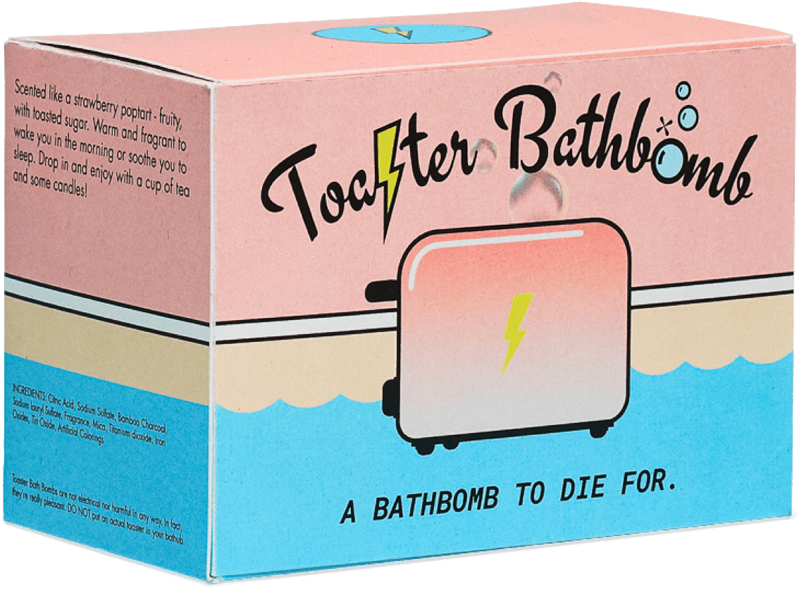 toaster bathbomb product